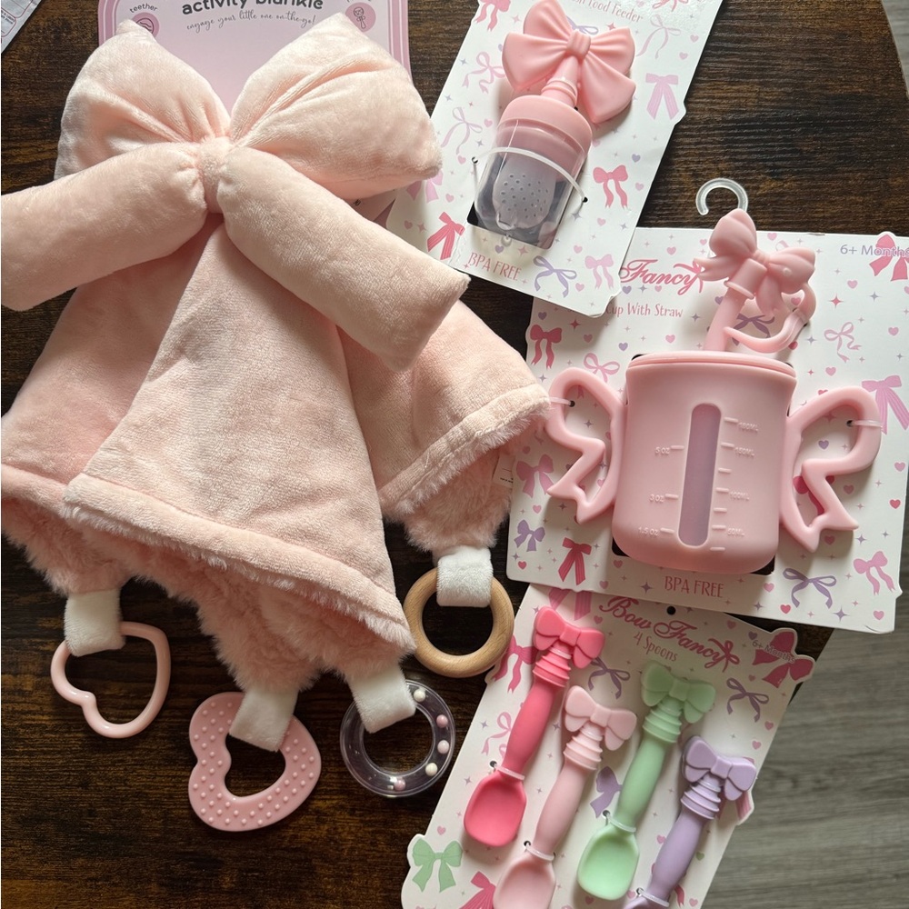Pink Bow Baby Bundle